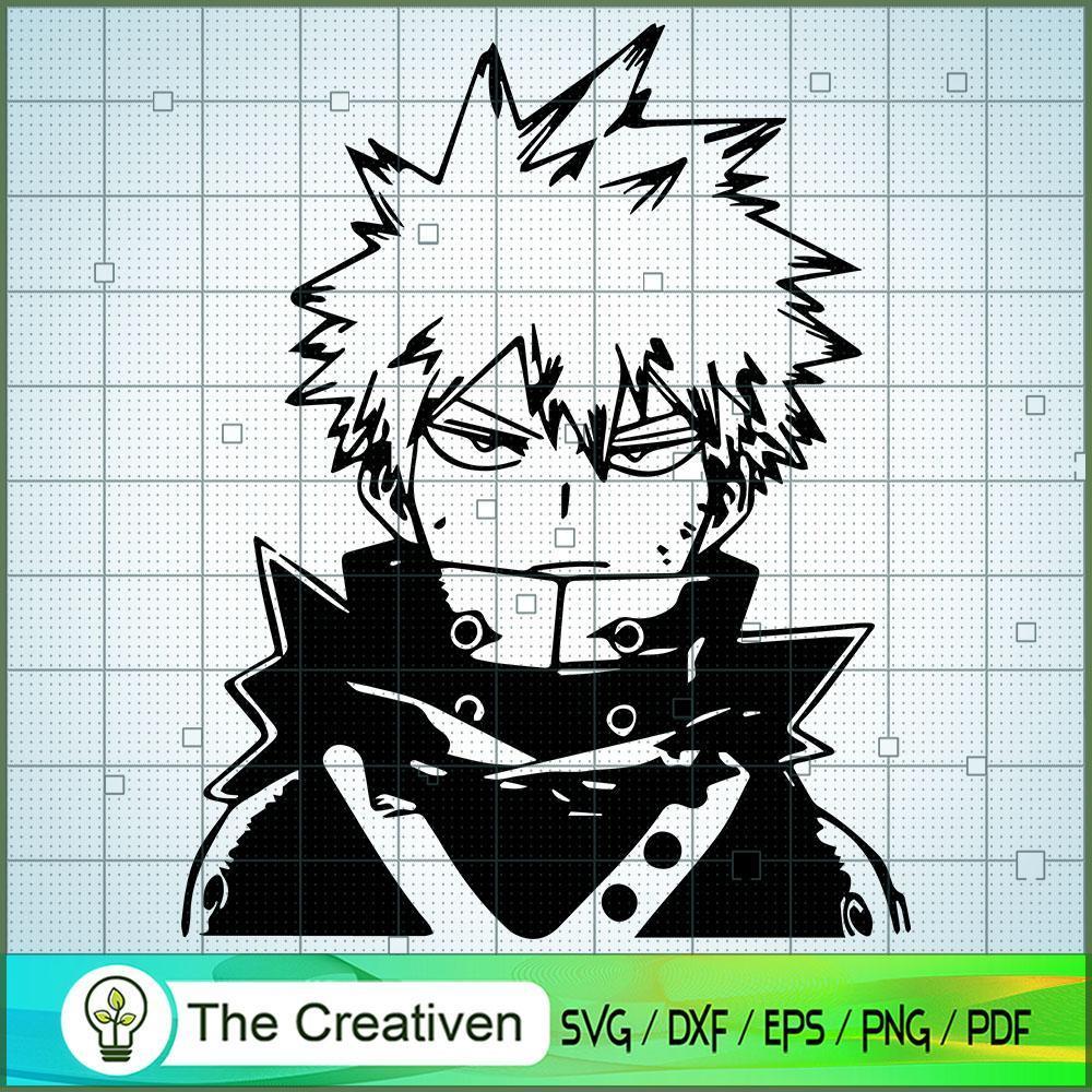 Katsuki Bakugou SVG Cut File for Cricut & Silhouette Design 11642 1 Katsuki Bakugou SVG Cut File for Cricut & Silhouette Design 11642