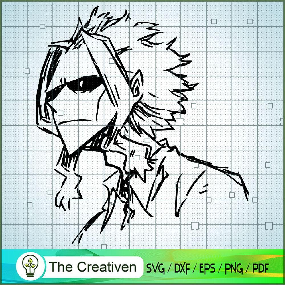 All Might Face SVG, U.A. High Teachers SVG, My Hero Academy Movie SVG 1 All Might Face SVG, U.A. High Teachers SVG, My Hero Academy Movie SVG