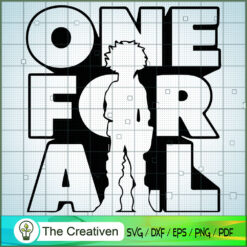 One For All Izuku Midoriya SVG , Izuku Midoriya SVG , Class 1-A SVG