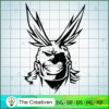 All Might SVG , One For All SVG , All Might Hero SVG 3 30 copy 16