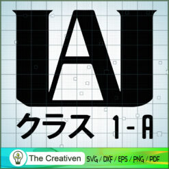 A-Rank Villain Hero SVG, My Hero Academy SVG, A-Rank Logo SVG