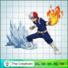 Shoto Todoroki SVG , Class 1-A SVG, My Hero Academy Movie SVG