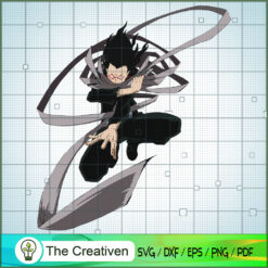 Eraser Head SVG , U.A. High Teachers SVG, My Hero Academy Movie SVG