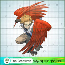 Hawks SVG , Pro Heroes SVG, My Hero Academy Movie SVG