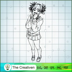 Himiko Toga Love SVG Cut File for Cricut & Silhouette