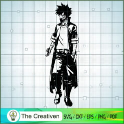 Dabi A-Rank Villain SVG Cut File for Cricut & Silhouette