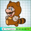 Super Mario Tanooki SVG Cut File for Cricut & Silhouet Design 11525 3 Mario PNG 43 copy