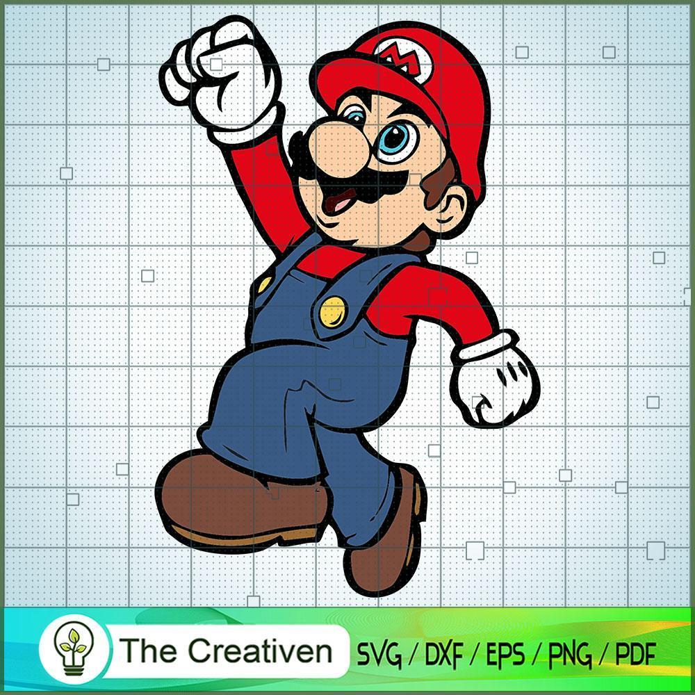 Super Mario SVG Cut File for Cricut & Silhouette Design 11499 1 Super Mario SVG Cut File for Cricut & Silhouette Design 11499