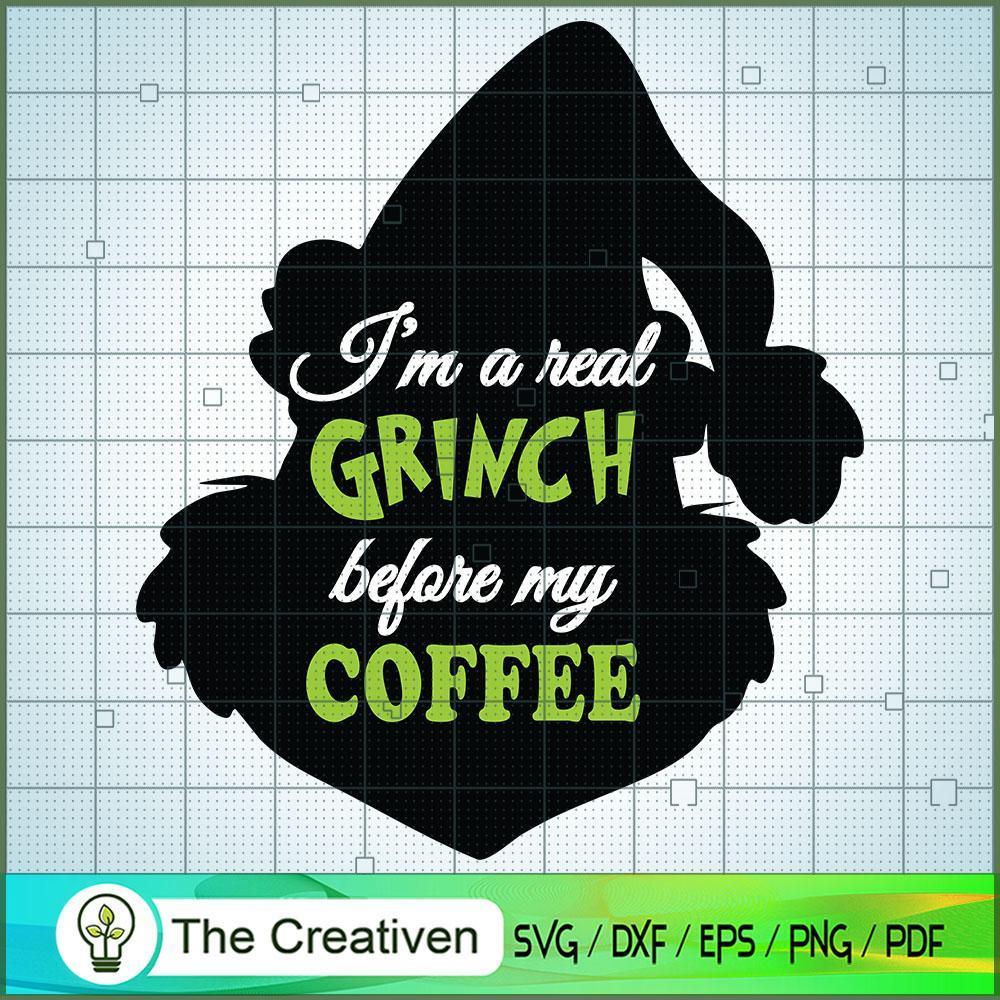 Shadow Grinch Before My Coffee SVG Cut File for Cricut & Silhouette 1 Shadow Grinch Before My Coffee SVG Cut File for Cricut & Silhouette
