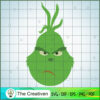 Grinch Face Angry SVG, Grinch Christmas SVG, The Grinch SVG 2 80 copy 2