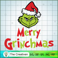 Grinch Merry Christmas SVG, Grinch Christmas SVG, The Grinch SVG