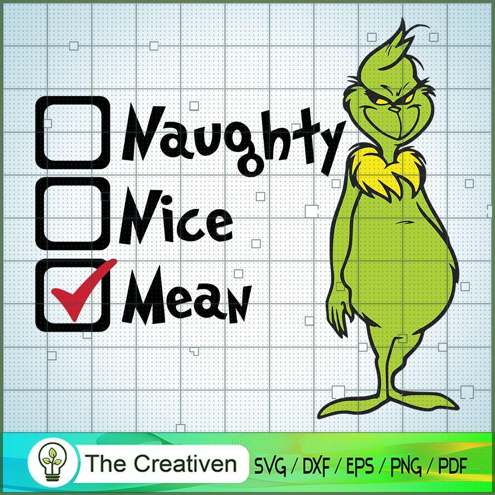 Mean Grinch Ticked SVG, Grinch Christmas SVG, The Grinch SVG 1 Mean Grinch Ticked SVG, Grinch Christmas SVG, The Grinch SVG
