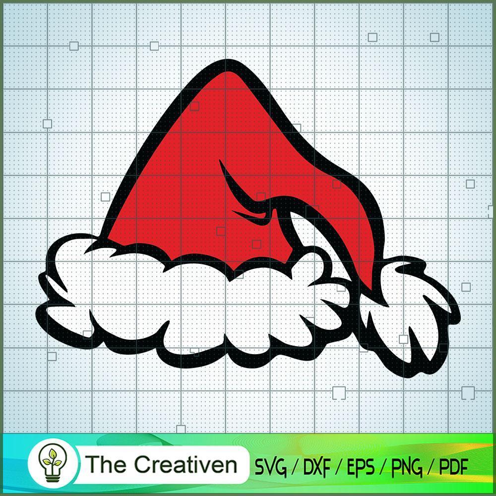 Christmas Santa Hat SVG, Grinch Christmas SVG, The Grinch SVG 1 Christmas Santa Hat SVG, Grinch Christmas SVG, The Grinch SVG