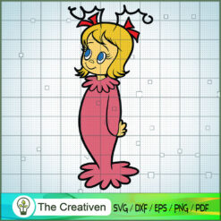 Little Cindy Lou SVG, Grinch Christmas SVG, The Grinch Friend SVG