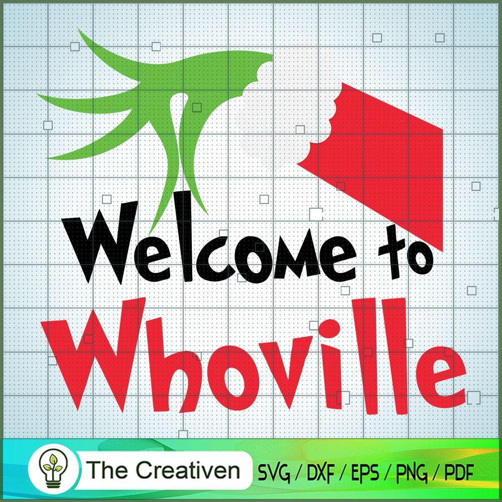 Welcome To Whoville SVG, Grinch Christmas SVG, The Grinch SVG 1 Welcome To Whoville SVG, Grinch Christmas SVG, The Grinch SVG