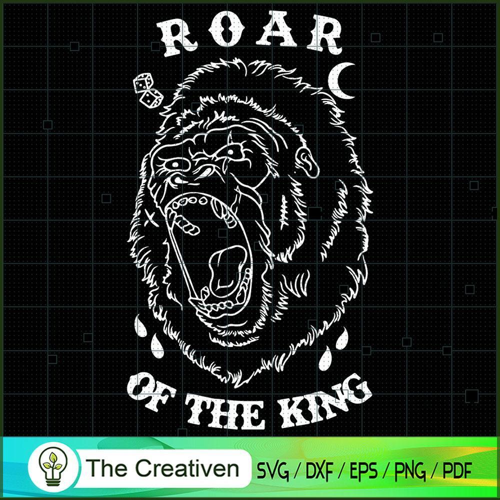 Roar of The King Kong SVG Cut File for Cricut & Silhouette 1 Roar of The King Kong SVG Cut File for Cricut & Silhouette