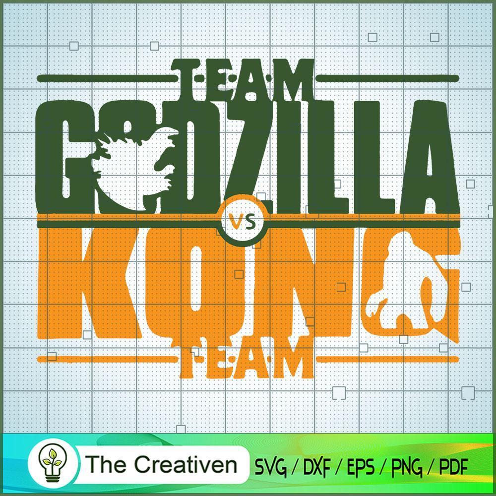 Godzilla vs Kong P4 SVG Cut File for Cricut & Silhouette 1 Godzilla vs Kong P4 SVG Cut File for Cricut & Silhouette