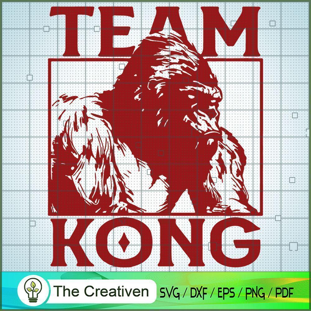Team Kong SVG Cut File for Cricut & Silhouette Design 11200 1 Team Kong SVG Cut File for Cricut & Silhouette Design 11200