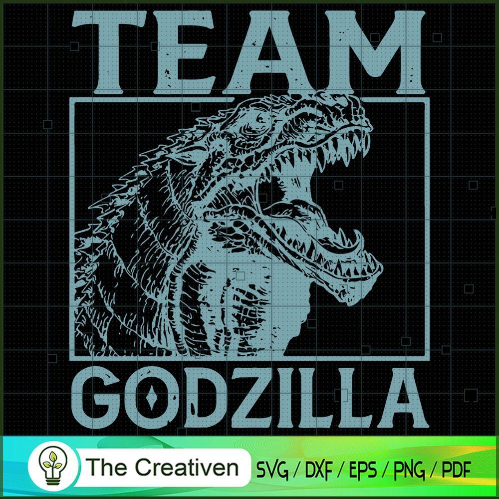 Team Godzilla SVG P4, Godzilla Silhouette, Godzilla Cut File, Godzilla Vector, Monster SVG 1 9 copy 20