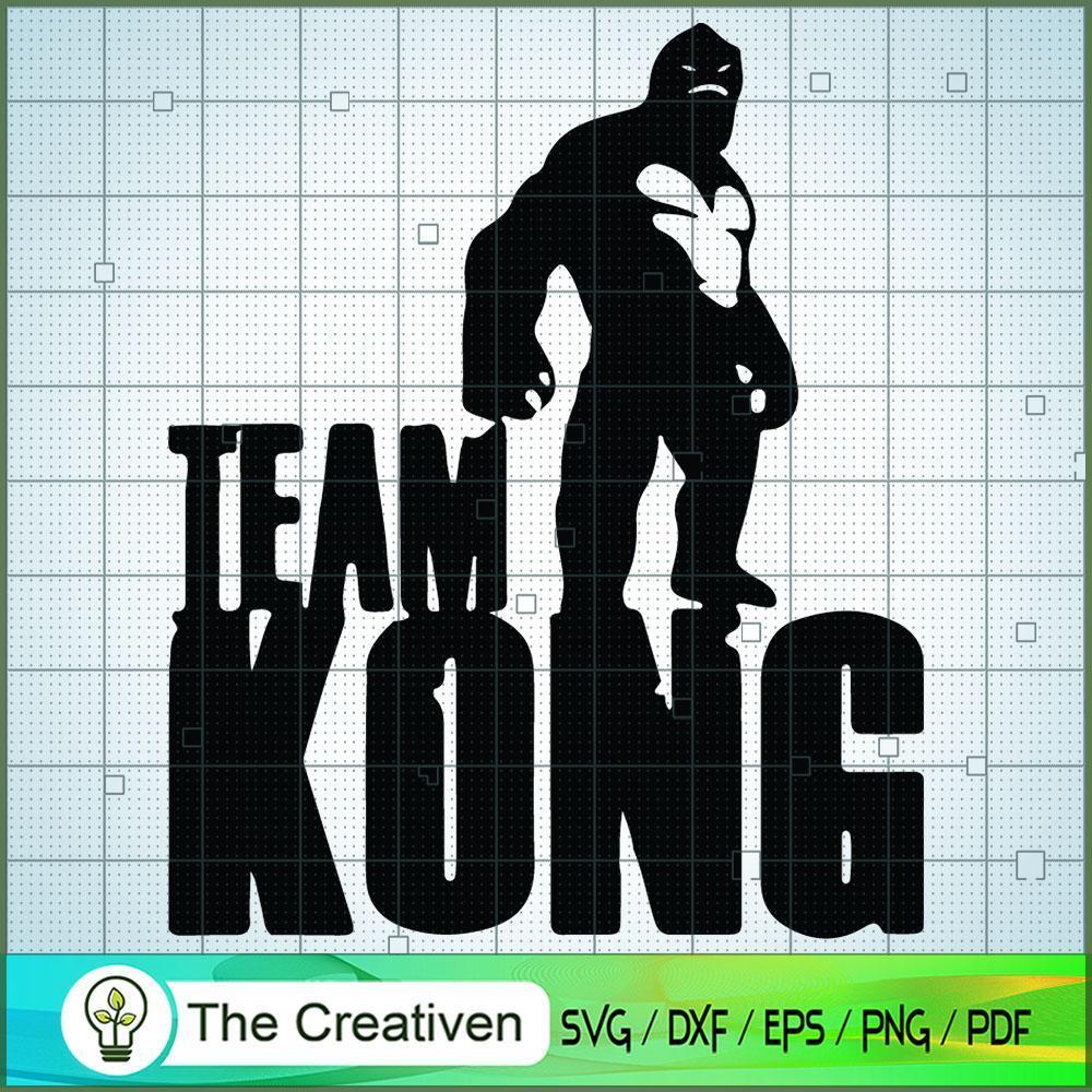 Team Kong SVG P3 , Kong Silhouette, Kong Cut File, Kong Vector, Monster SVG 1 1 copy 15