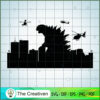 Godzilla in City P2 SVG Cut File for Cricut & Silhouette 2 12 copy 18