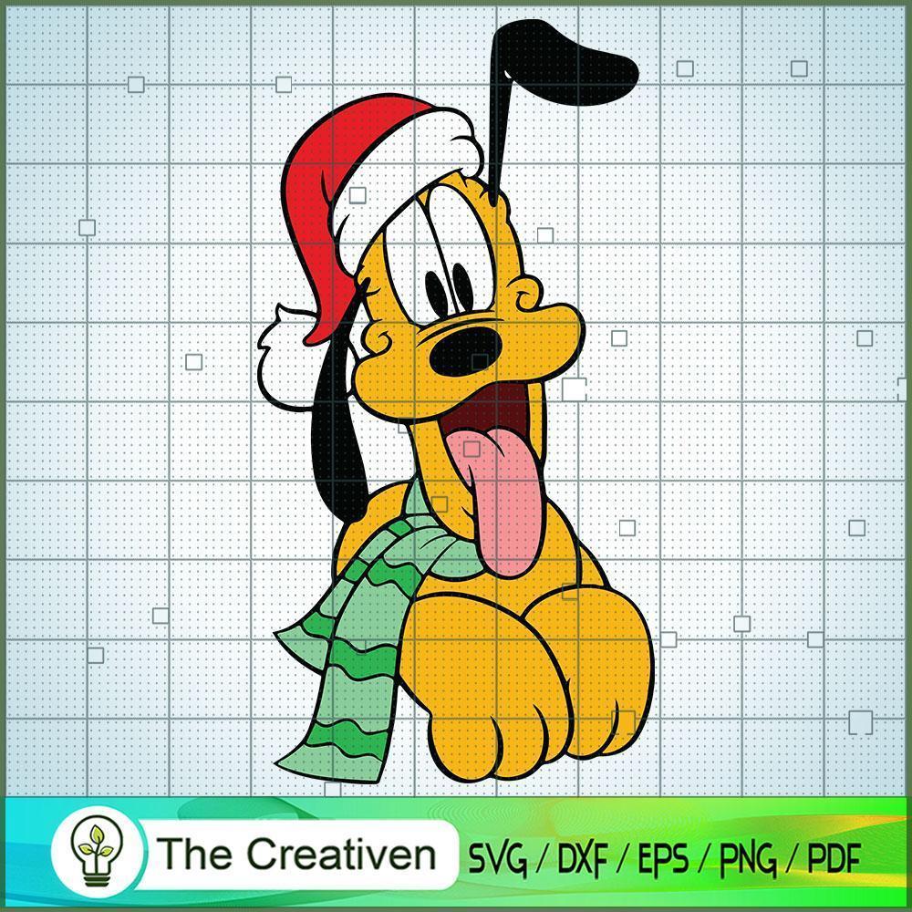 Pluto Merry Christmas SVG Cut File for Cricut & Silhou Design 11085 1 Pluto Merry Christmas SVG Cut File for Cricut & Silhou Design 11085