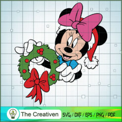 Mickey Merry Christmas SVG Cut File for Cricut & Silho Design 11062