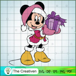 Minnie Gift SVG Cut File for Cricut & Silhouette