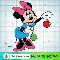 Daisy Bauble Donald's Girlfriend SVG Cut File for Cric Design 11046