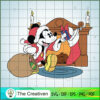 Mickey Claus Christmas Socks SVG Cut File for Cricut & Silhouette