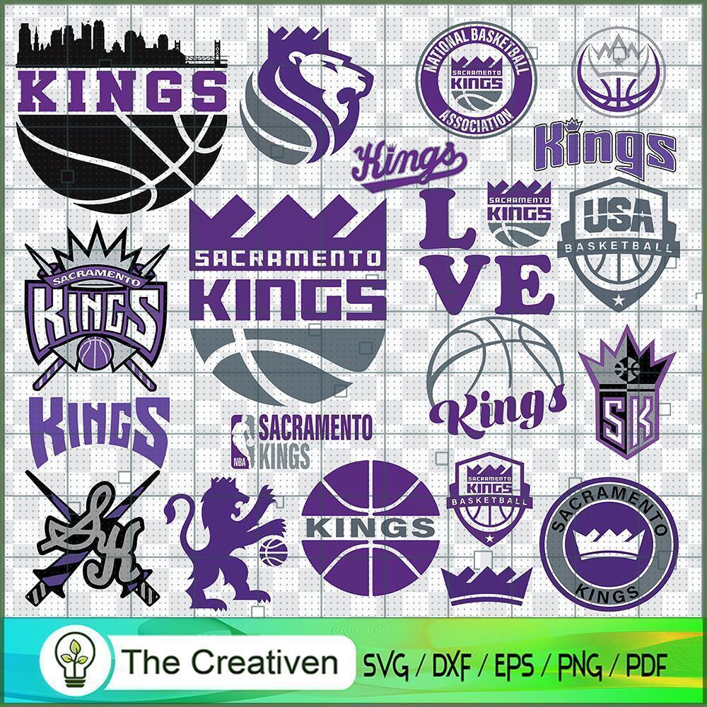 Sacramento Kings Logo Bundle SVG Cut File for Cricut & Silhouette 1 Sacramento Kings Logo Bundle SVG Cut File for Cricut & Silhouette