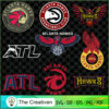 Atlanta Hawks Logo Bundle SVG Cut File for Cricut & Silhouette 2 AtlantaHawks Logo Bundle Graphics 14377144 1 1 copy 1