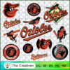 Baltimore Orioles Logo Bundle SVG Cut File for Cricut & Silhouette 3 BaltimoreOrioles Logo Bundle Graphics 14377077 1 1 copy