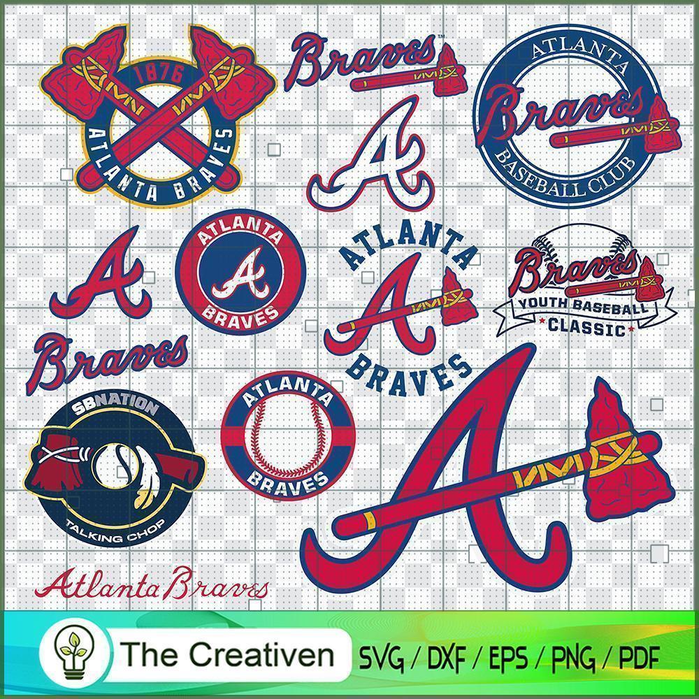 Atlanta Braves Logo Bundle, Major League Baseball SVG Bundle, USA Baseball SVG 1 AtlantaBraves Logo Bundle Graphics 14377070 1 1 copy