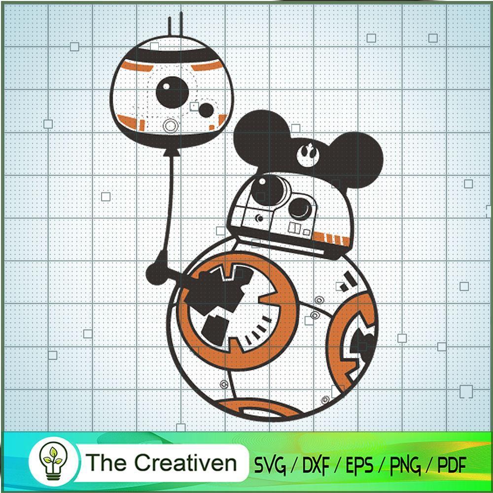 BB8 With A Balloon SVG, Star Wars SVG, Star Wars Character SVG 1 109 starwars copy
