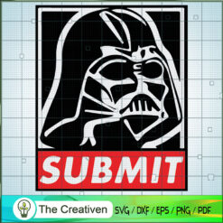 Logo Darth Vader Submit SVG, Star Wars SVG, Star Wars Quotes SVG