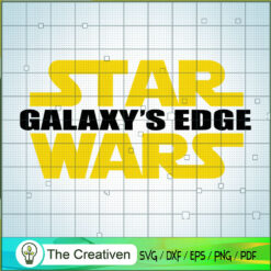 Star Galaxy's Edge Wars SVG, Star Wars SVG, Star Wars Character SVG