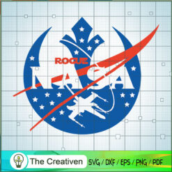 Rogue NASA SVG, Star Wars SVG, Star Wars Characters SVG