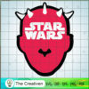 Star Wars Darth Maul Red and White SVG, Star Wars SVG, Darth Maul SVG 2 45 starwars copy