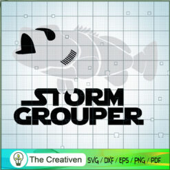 Storm Grouper SVG, Star Wars SVG, Star Wars Dark Side SVG