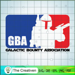 GBA Galactic Bounty Association SVG Cut File for Cricut & Silhouette