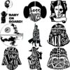Star Wars Bundle SVG Vol 4 , Star Wars Movie SVG , Star Wars SVG