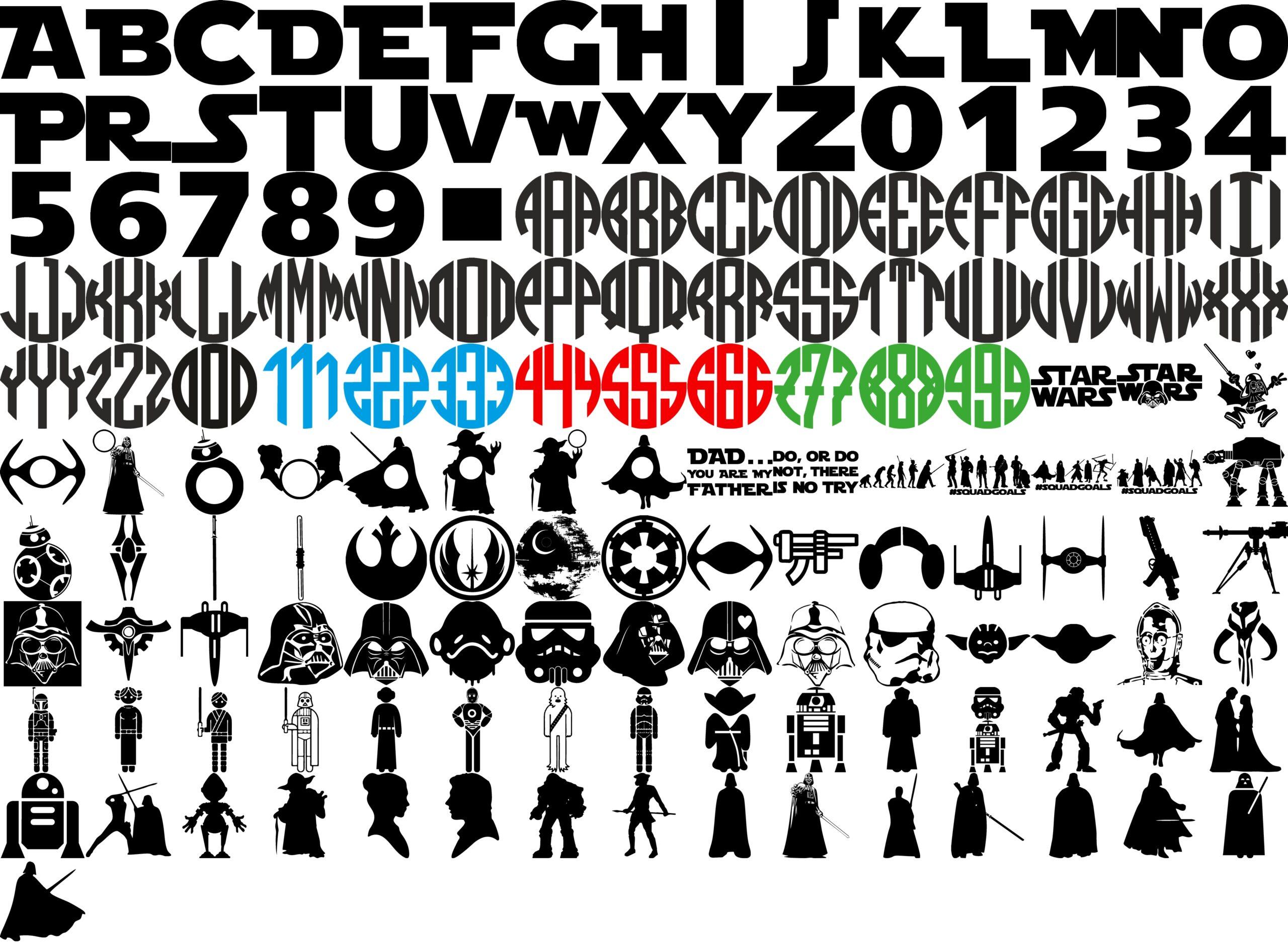 Star Wars Bundle SVG Vol 1 , Star Wars Movie SVG , Star Wars SVG 1 Star Wars Bundle SVG Vol 1 , Star Wars Movie SVG , Star Wars SVG