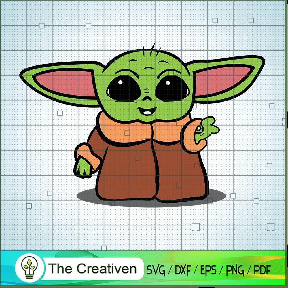 Baby Yoda Svg SVG Cut File for Cricut & Silhouette Design 10553 1 Baby Yoda Svg SVG Cut File for Cricut & Silhouette Design 10553