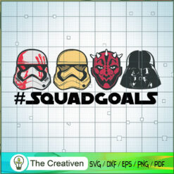 Star War #SquadGoal SVG, Star Wars SVG, Dark Side SVG