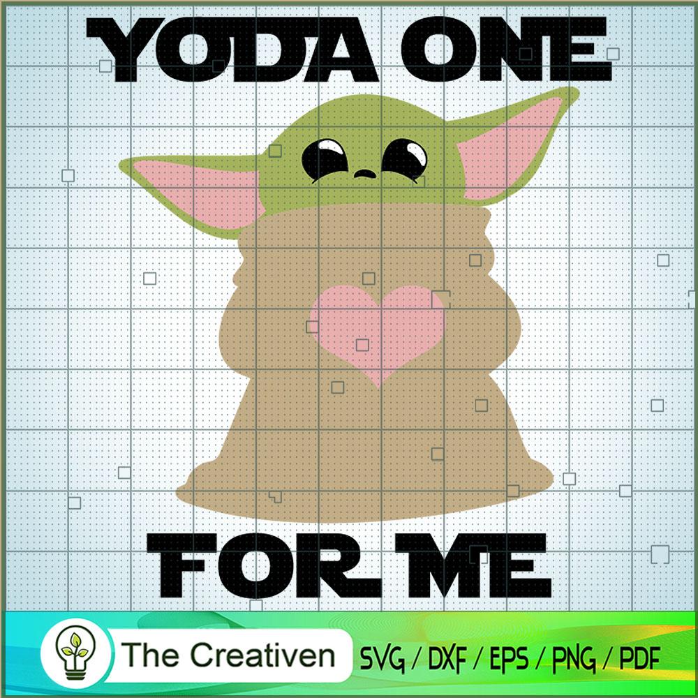 Yoda One For Me SVG , Baby Yoda Svg, Star Wars Movie, Yoda Best Gifts 1 Yoda One For Me SVG , Baby Yoda Svg, Star Wars Movie, Yoda Best Gifts