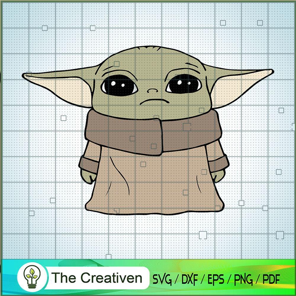 Baby Yoda Svg SVG Cut File for Cricut & Silhouette Design 10502 1 Baby Yoda Svg SVG Cut File for Cricut & Silhouette Design 10502