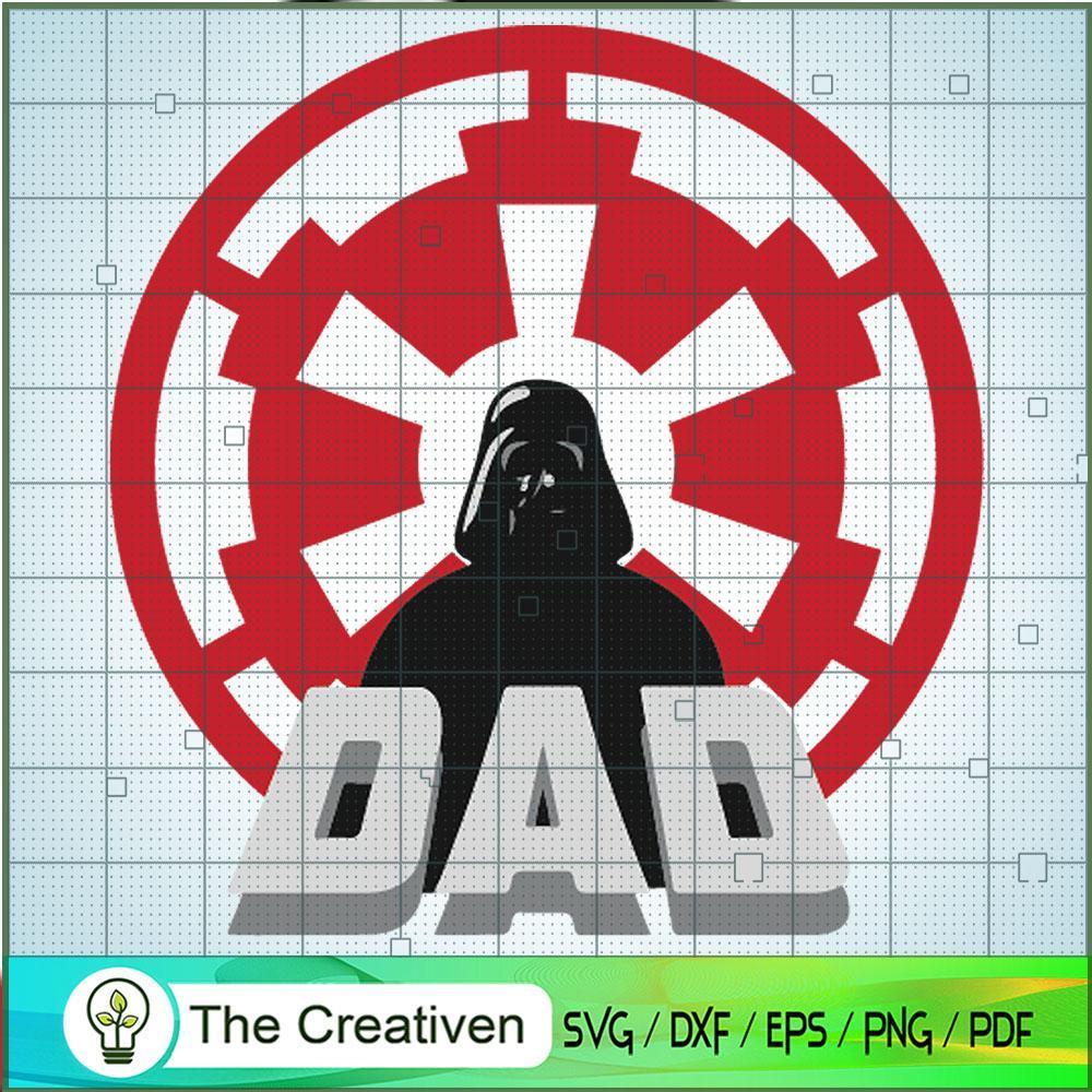 Dad Logo Galactic Empire Symbol SVG, Star Wars SVG, Galactic SVG 1 Dad Logo Galactic Empire Symbol SVG, Star Wars SVG, Galactic SVG