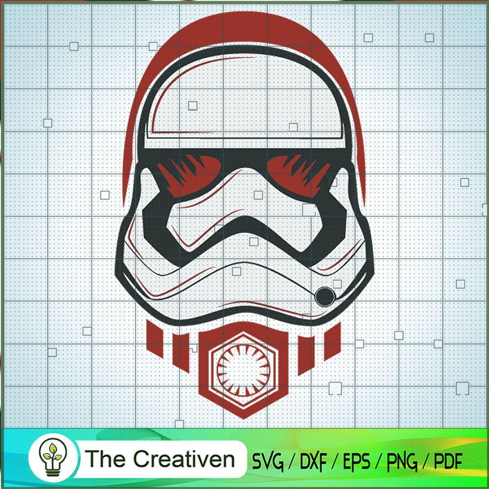 Storm Trooper Mask SVG, Star Wars SVG, Stormtrooper SVG 1 Storm Trooper Mask SVG, Star Wars SVG, Stormtrooper SVG