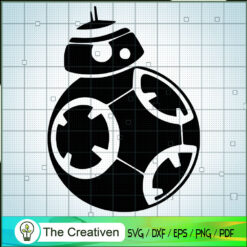 BB8 Baby Yoda SVG, Star Wars SVG, BB8 SVG